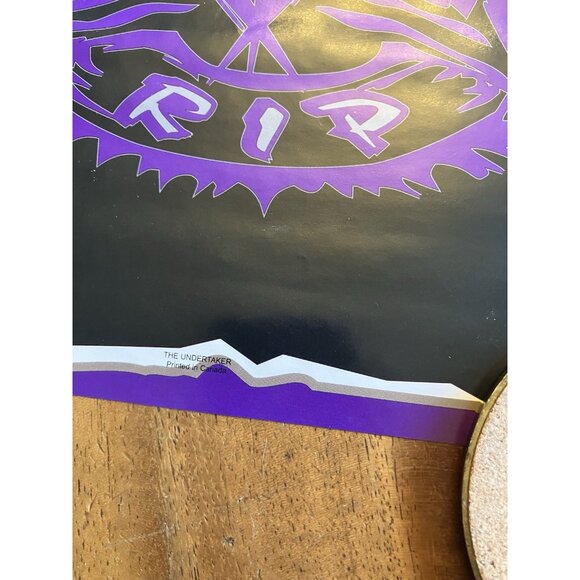 The Undertaker Vintage WWF Wrestling Poster 16" x 20" NEW / Sealed - Picture 4 of 9